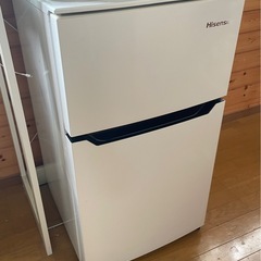 *【無料】冷蔵庫＆上部棚セットの画像