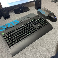 受け渡し予定者決定　ゲーミングPC&周辺機器フルセットの画像