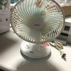 【松本市引き取り限定】YAMAZEN18cm卓上扇風機