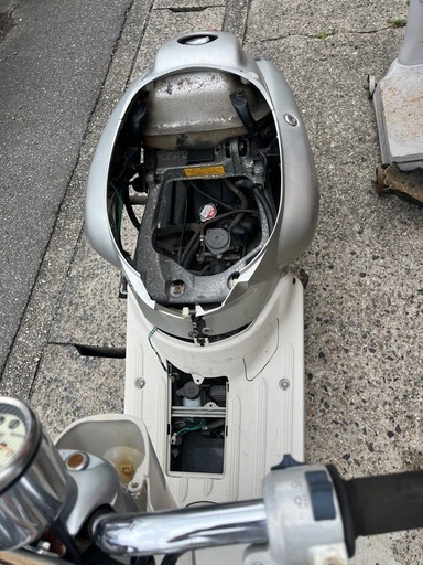 部品取りのバイクです