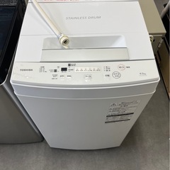 TOSHIBA 4.5キロ 洗濯機 