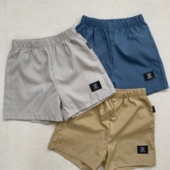【新品未使用】男の子 ショート丈ズボン3点セット