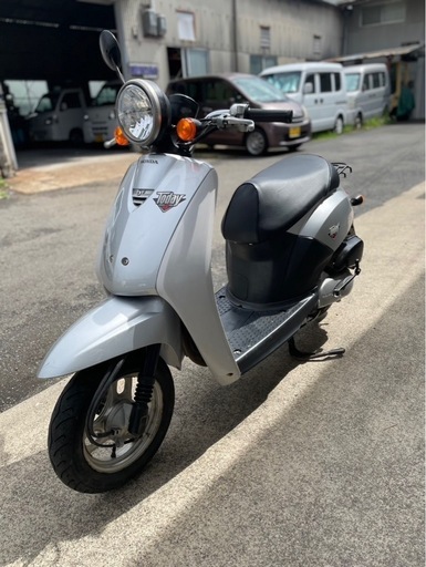 原付バイク　ホンダトゥデイAF61　シルバー美車
