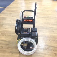 KOSHIN 工進 エンジン式高圧洗浄機 エンジン始動確認のみ ...