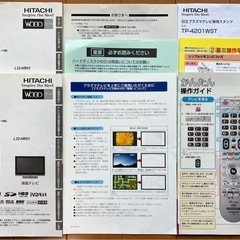 HITACHI プラズマテレビ P37-HR01の画像