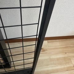 ベッドフレーム　ロフト型　階段付きの画像