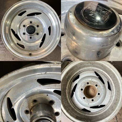 アルミホイール16インチ 8J 4本／139.7PCD6H +10,-15／CENTER LINE A4879