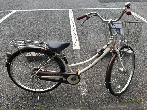 ☆ジモティー割あり☆KJ10159 軽快車 26インチ 白 クリーニング済み