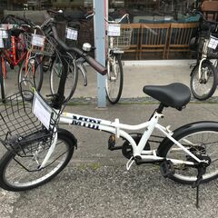 ★ジモティー割あり★KJ10160  折り畳み自転車 20インチ...