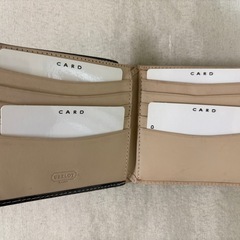 【新品未使用品】レザー財布の画像