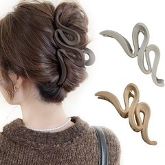 ❣️2個セット❣️バンスクリップ ヘアクリップ オフィス ヘアア...