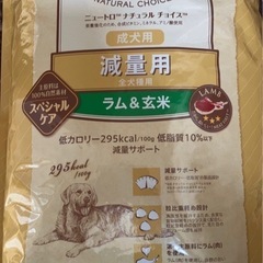 ニュートロ　ナチュラルチョイス　成犬用　ラム&玄米　7.5キロ