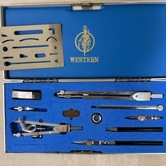 【中古品】製図コンパスセット(WESTERNブランド)の画像