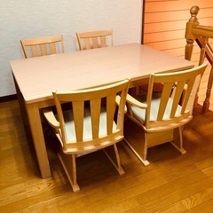 【難あり 】こたつダイニングテーブル