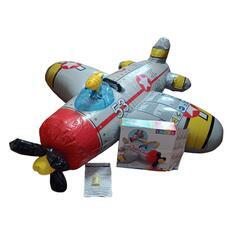INTEX 飛行機 浮き輪 フロート 水鉄砲つき約1.3m×1.3m