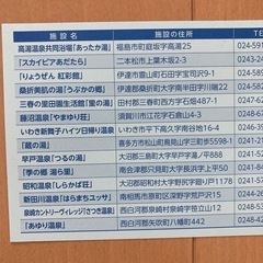 入浴券３枚の画像