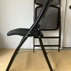 折りたたみ椅子、2脚