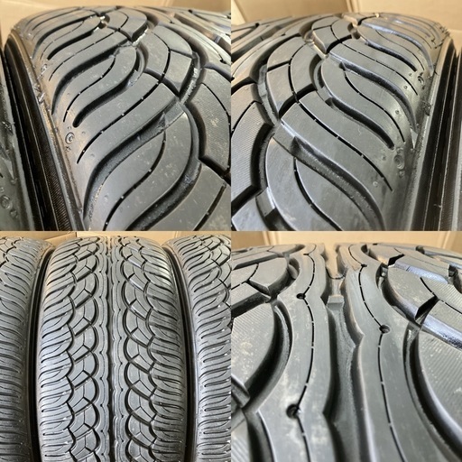 285/45R22 4本／ヨコハマ PARADA Spec-X 8分上 A4880-81