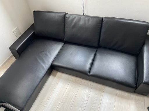 ローソファ ブラック