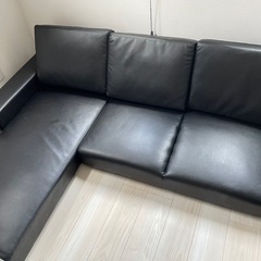 ローソファ ブラック 