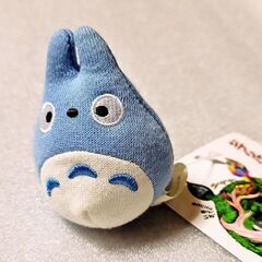 美品 中トトロ ぬいぐるみ マスコットキーホルダー スタジオジブ...