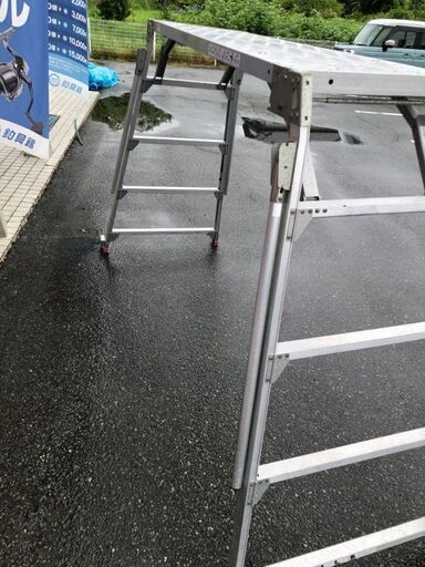 アルミ台馬脚立出品中♪