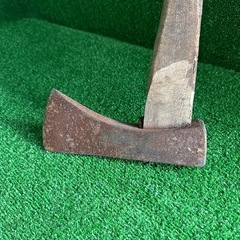  斧 薪割り  手斧 オノ ハンドツール 大工道具 古道具 全長約58㌢の画像