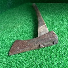  斧 薪割り  手斧 オノ ハンドツール 大工道具 古道具 全長約58㌢の画像