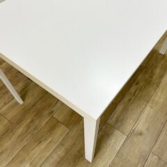 IKEA（イケア）白テーブル／MELLTORP 15288／PCデスクの画像