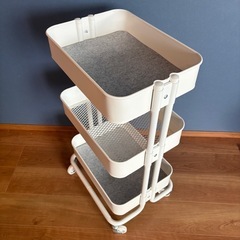 【IKEA】 RASKOG ロースコグ キャスター付ワゴンの画像