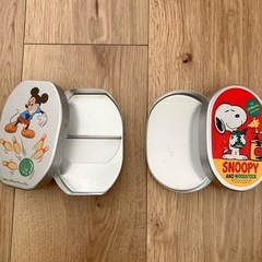 アルミのお弁当箱の画像