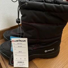 28センチスノースパイク付きブーツの画像