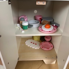 おままごと　木製キッチンの画像