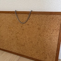 【決まりました】コルクボードの画像