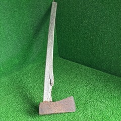 斧 薪割り  手斧 オノ ハンドツール 大工道具 古道具 全長約86㌢