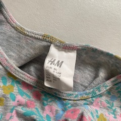 H&M ベビーワンピース チュニック 80の画像