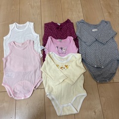 ロンパース　肌着　70