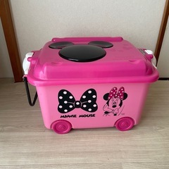 ミニーマウス　おもちゃ箱の画像