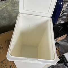 ミニゴミ箱　ホワイト　中古の画像