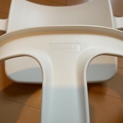 ストッケ　トリップトラップ　ベビーセット　ホワイトの画像