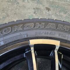 YOKOHAMAタイヤ スタッドレス　GEOLANDAR i/T-S  215/60R17 96Q【ホイール込】の画像