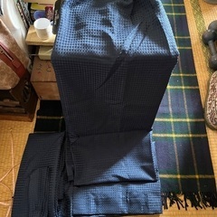 かなり前に購入したニトリのカーテンです。ネイビー色です。1枚の幅...