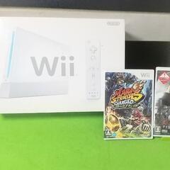 任天堂♪Wii♪ウィー♪動作品♪すぐに遊べるセット♪おまけ♪ソフト付きの画像