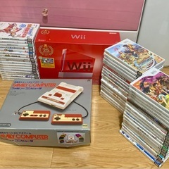 ゲーム機、パソコン、照明機器のセット