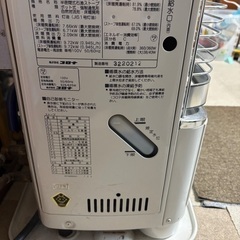 灯油床暖房ストーブ　煙突の画像