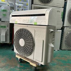 K06233　中古エアコン 日立 2019年製 主に10畳用 冷房能力 2.8KW / 暖房能力 3.6KW