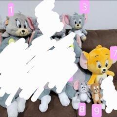 トムとジェリー　ぬいぐるみ7体の画像