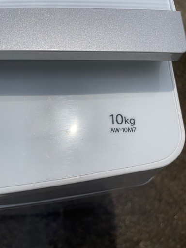 s/10　TOSHIBA　洗濯機　2019年製　AW-10M7　10kg