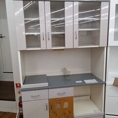 ★ジモティ割あり★  レンジボード ピンク×グレー H176×D...