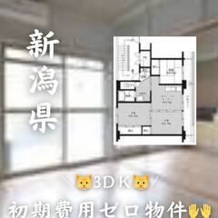 新潟県長岡市 初期費用ゼロ 家賃46000円生活保護可！！！